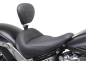 Preview: Mustang-Fahrer-Rückenlehne für Softail Modelle